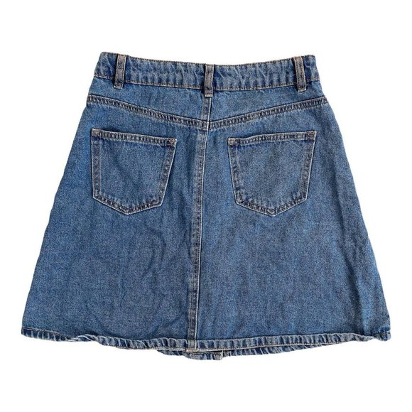 🍓NOISY MAY DENIM SKIRT BUTTON UP🍓 - Picture 2 of 4